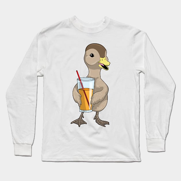 Duck Juice Long Sleeve T-Shirt by Markus Schnabel